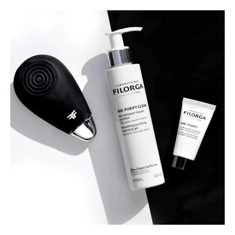 Filorga Kit Age Purify Anti Rughe e Imperfezioni 3 Step per Pelle Levigata e Purificata Formato Kit