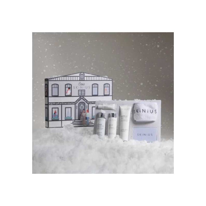 Skinius Casa Skinius Cofanetto di Bellezza 6 Cosmetici per Skincare Completa Formato Regalo