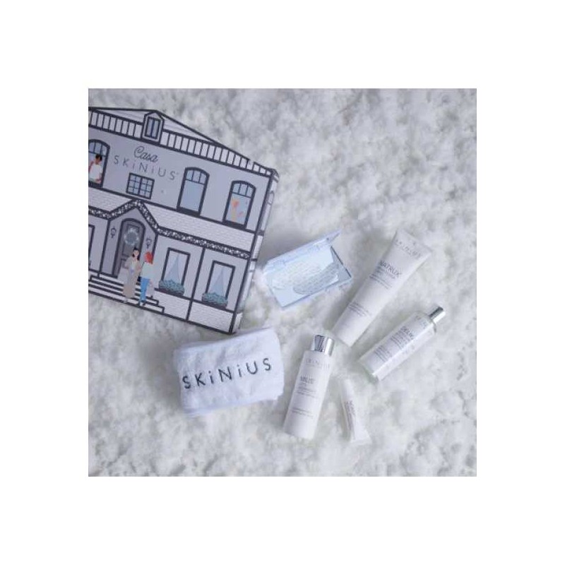 Skinius Casa Skinius Cofanetto di Bellezza 6 Cosmetici per Skincare Completa Formato Regalo