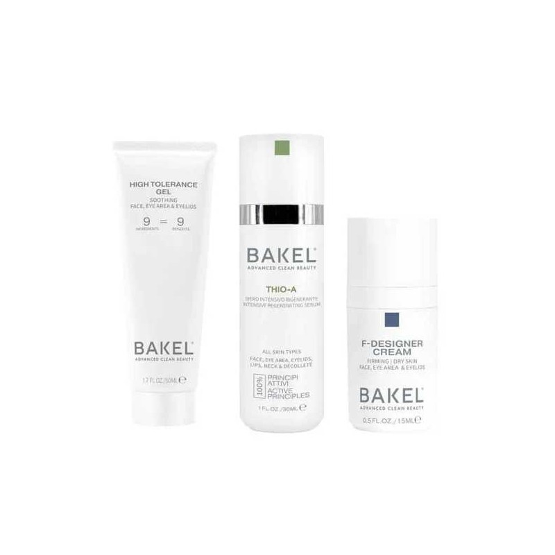 Bakel Cofanetto di Bellezza Age Fighter Kit antiage per pelle matura e sensibile 3 pezzi