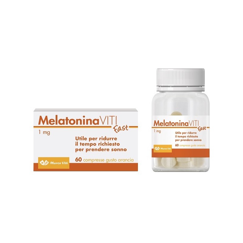 Melatonina Viti Fast 1mg per Sonno Naturale 3x60 Compresse Orosolubili Melatonina Viti Fast 1mg per Sonno Naturale 3x60 Compresse Orosolubili