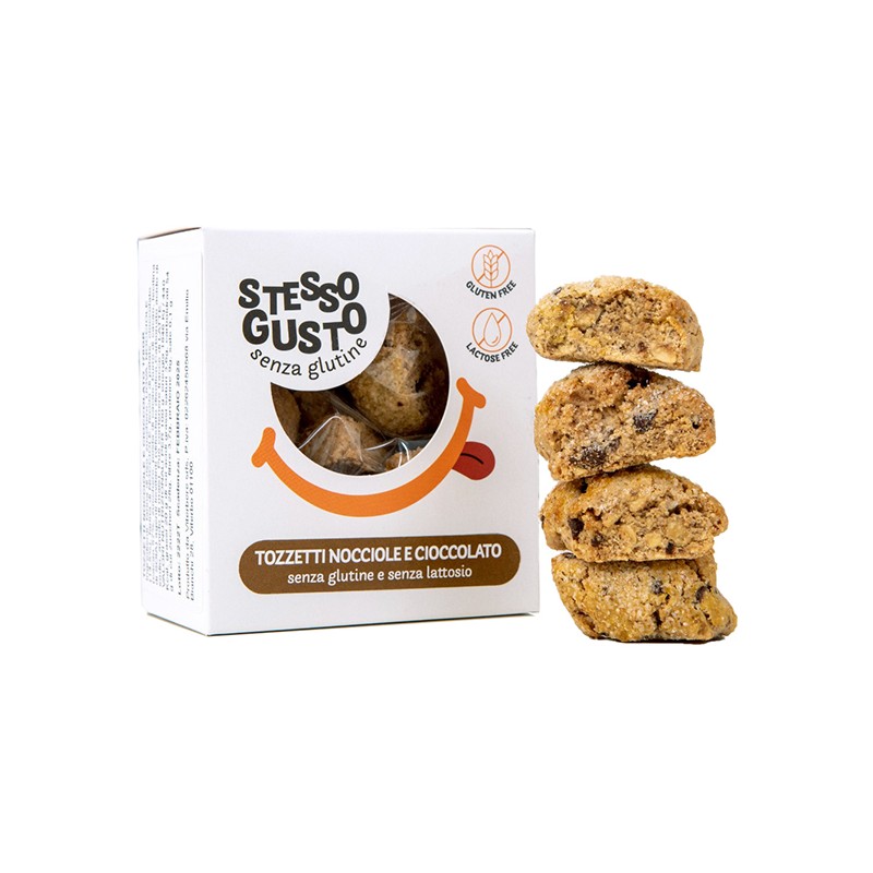 Stesso Gusto Tozzetti Nocciole snack dolce senza glutine e lattosio 170 g Stesso Gusto Tozzetti Nocciole snack dolce senza glutine e lattosio 170 g