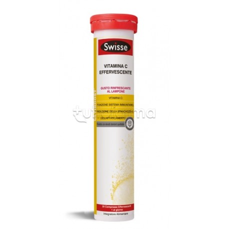 Swisse Vitamina C Effervescente Difese Immunitarie Bipacco 2x20 Compresse Swisse Vitamina C Effervescente Difese Immunitarie Bipacco 2x20 Compresse