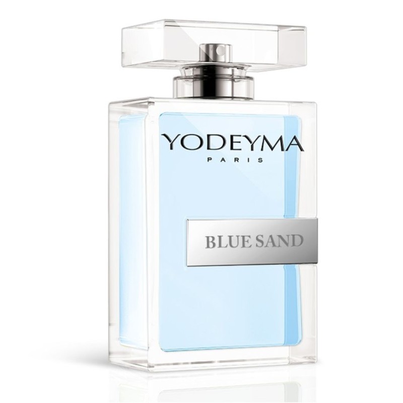 flacone di Yodeyma Blue Sand Eau de Parfum Profumo Equivalente Maschile 100ml