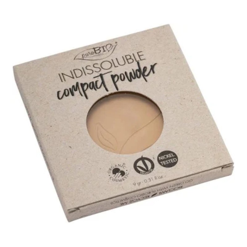 Formato di Purobio Cosmetics Fondotinta Compatto Ricarica 03 per Pelli Grasse e Impure Ricarica Compatta 1 Pezzo Formato di Purobio Cosmetics Fondotinta Compatto Ricarica 03 per Pelli Grasse e Impure Ricarica Compatta 1 Pezzo