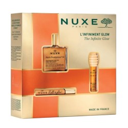 confezione Nuxe Cofanetto Huile Prodigieuse Or Glow routine illuminante viso corpo capelli 3 pezzi confezione Nuxe Cofanetto Huile Prodigieuse Or Glow routine illuminante viso corpo capelli 3 pezzi