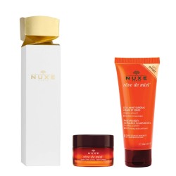 confezione Nuxe Cracker Rêve De Miel Balsamo Labbra e Gel Doccia Set Regalo per Nutrimento e Idratazione 15g+100ml confezione Nuxe Cracker Rêve De Miel Balsamo Labbra e Gel Doccia Set Regalo per Nutrimento e Idratazione 15g+100ml