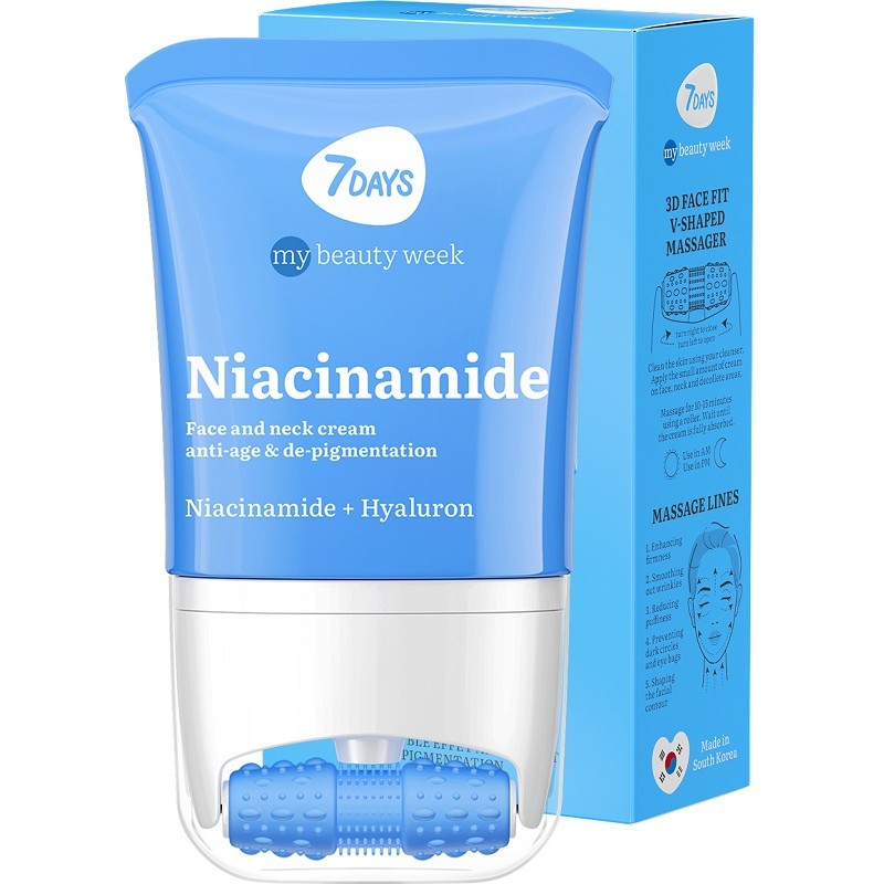 7days Massaggiat 3d Face Niacinamide seboregolatore anti-macchie per pelle mista e grassa 80ml