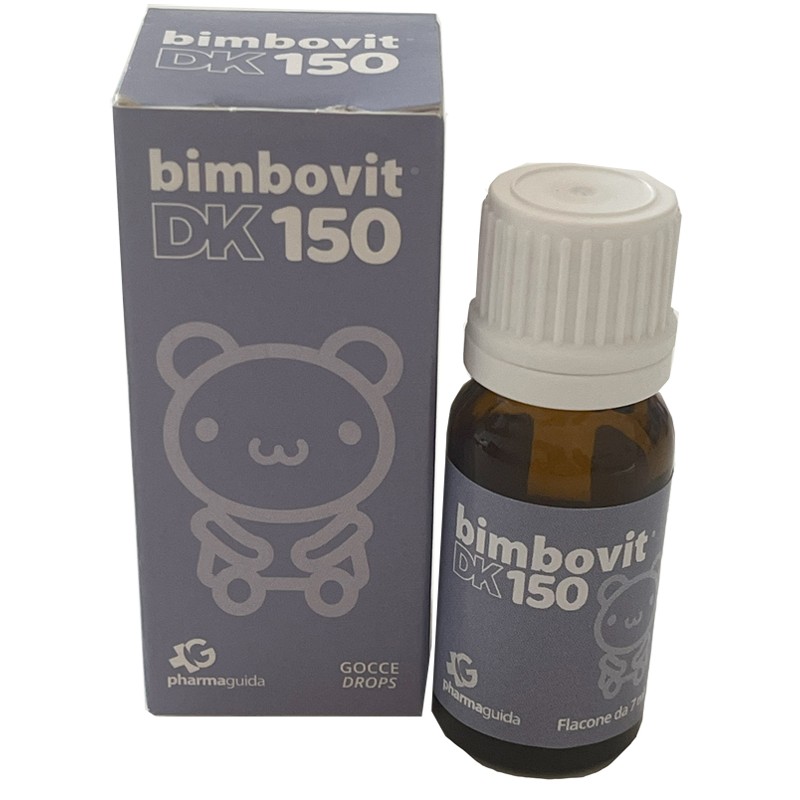 Bimbovit Dk 150 Integratore Vitamina D e K per Crescita Bambini 7ml Bimbovit Dk 150 Integratore Vitamina D e K per Crescita Bambini 7ml