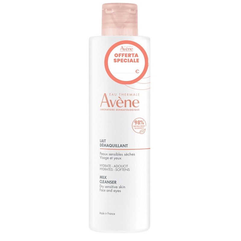 Avène Latte Detergente Delicato per Pelle Sensibile e Secca 200ml Avène Latte Detergente Delicato per Pelle Sensibile e Secca 200ml