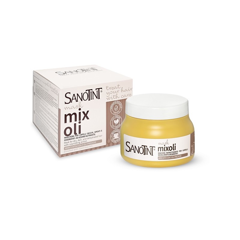 Sanotint Maschera Mixoli per Capelli Secchi e Danneggiati Vasetto 250ml Sanotint Maschera Mixoli per Capelli Secchi e Danneggiati Vasetto 250ml
