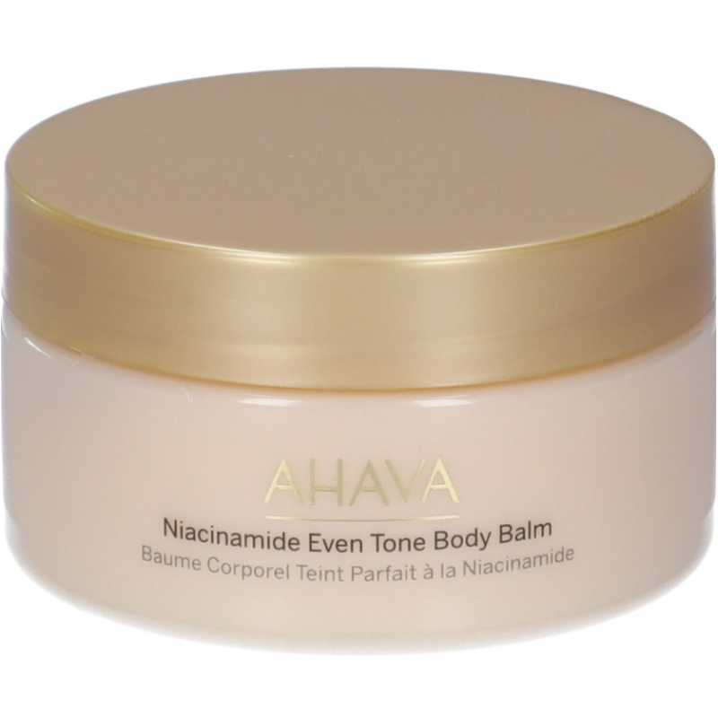 barattolo di Ahava Niacinamide Balsamo per il Corpo Revitalizzante 220g barattolo di Ahava Niacinamide Balsamo per il Corpo Revitalizzante 220g