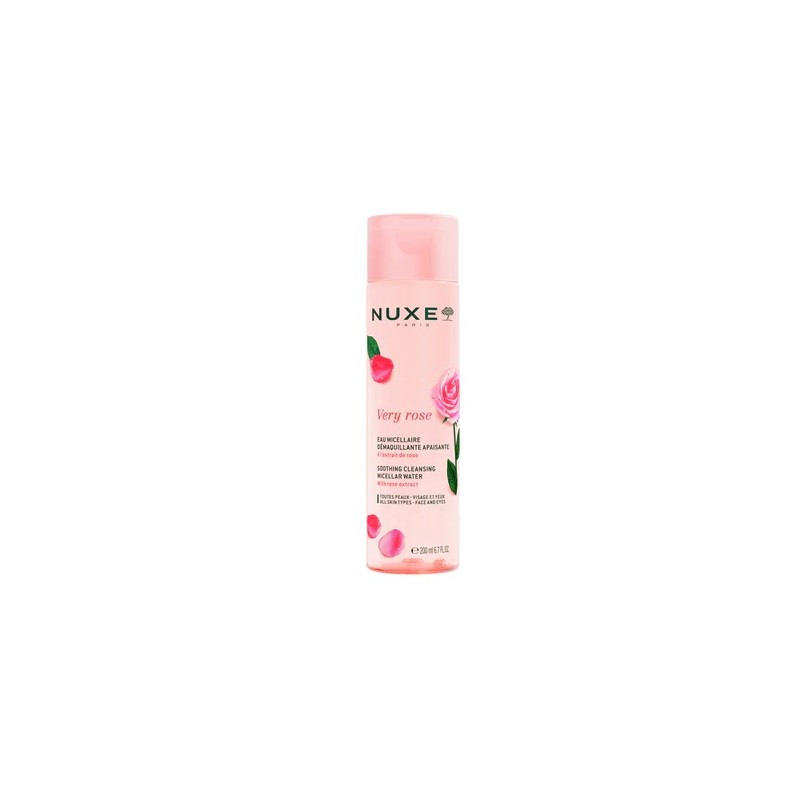 Flacone Nuxe Very Rose Eau Micellaire Demaquillante Acqua Micellare Lenitiva 200ml Flacone Nuxe Very Rose Eau Micellaire Demaquillante Acqua Micellare Lenitiva 200ml