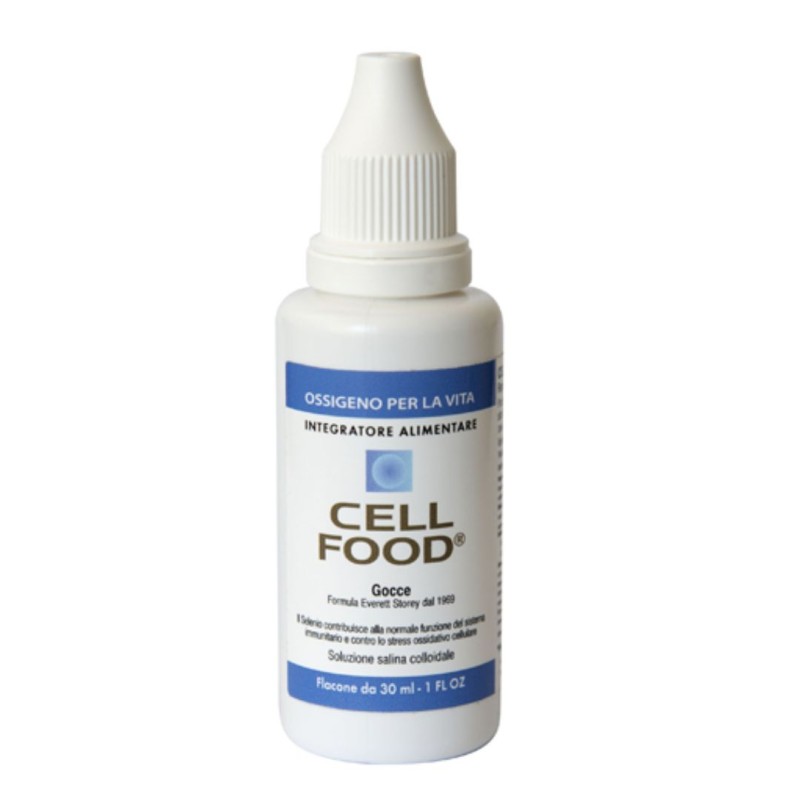 fronte di Cellfood Gocce Integratore Antiossidante 30ml