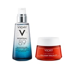 Formato di Vichy Minéral 89 Siero Booster 75 ml & Vichy Liftactiv Collagen Specialist 50 ml Duo Routine Antirughe Formato di Vichy Minéral 89 Siero Booster 75 ml & Vichy Liftactiv Collagen Specialist 50 ml Duo Routine Antirughe