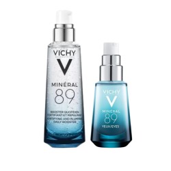 Formato di Vichy Minéral 89 Siero Booster 75 ml & Vichy Minéral 89 Siero Occhi 15 ml Formato di Vichy Minéral 89 Siero Booster 75 ml & Vichy Minéral 89 Siero Occhi 15 ml