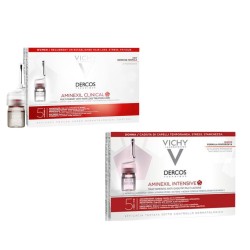 Formato di Vichy Dercos Aminexil Intensive 5 42 Fiale Donna 6 ml & Vichy Dercos Aminxil Intensive 5 21 Fiale donna 6 ml Formato di Vichy Dercos Aminexil Intensive 5 42 Fiale Donna 6 ml & Vichy Dercos Aminxil Intensive 5 21 Fiale donna 6 ml