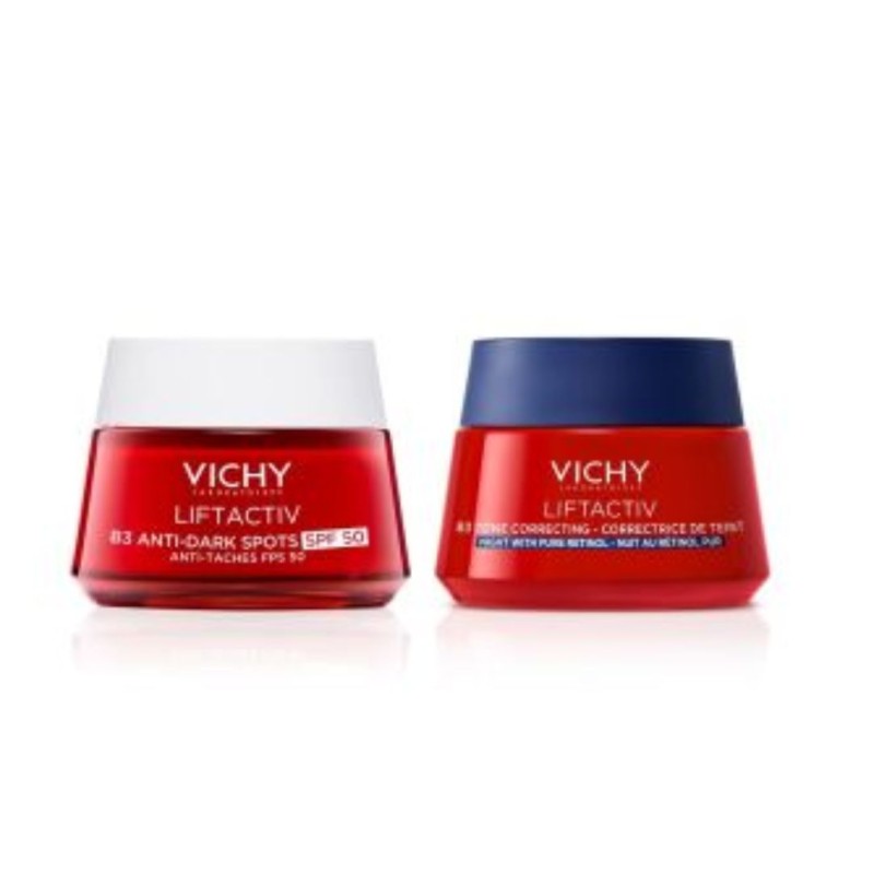 Formato di Vichy Virtual Bundle Liftactiv B3 Crema Anti-macchie SPF50 50 ml & Liftactiv B3 Crema Notte con Retinolo 50 ml