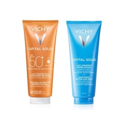 Formato di Vichy Virtual Bundle Latte SPF50 300 ml & Latte Doposole 300 ml Formato di Vichy Virtual Bundle Latte SPF50 300 ml & Latte Doposole 300 ml