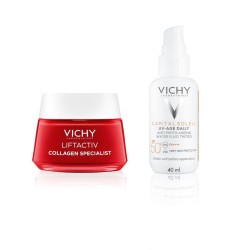Formato di Vichy Virtual Bundle Liftactiv Collagen Specialist 50 ml & UV AGE Daily SPF50 40 ml Formato di Vichy Virtual Bundle Liftactiv Collagen Specialist 50 ml & UV AGE Daily SPF50 40 ml