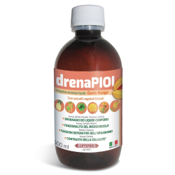 flacone di Drenapiol Mango Integratore Drenante Anticellulite 500ml