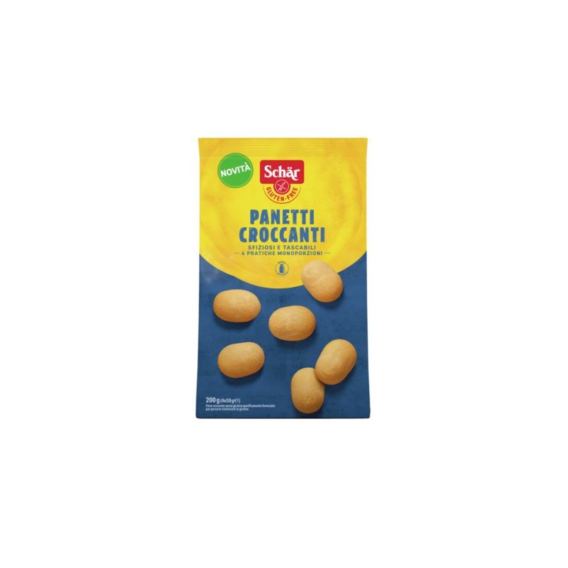 Schar Panetti Croccanti snack senza glutine e lattosio 200g