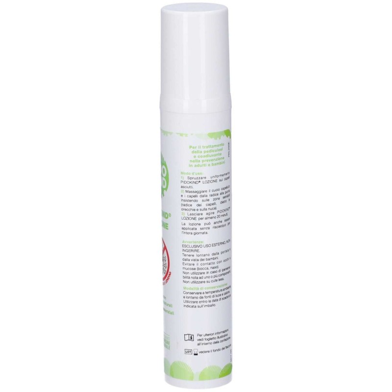 Pack ufficiale del prodotto Pido Kind Lozione contro pidocchi e lendini 75 ml con pettine incluso Pack ufficiale del prodotto Pido Kind Lozione contro pidocchi e lendini 75 ml con pettine incluso