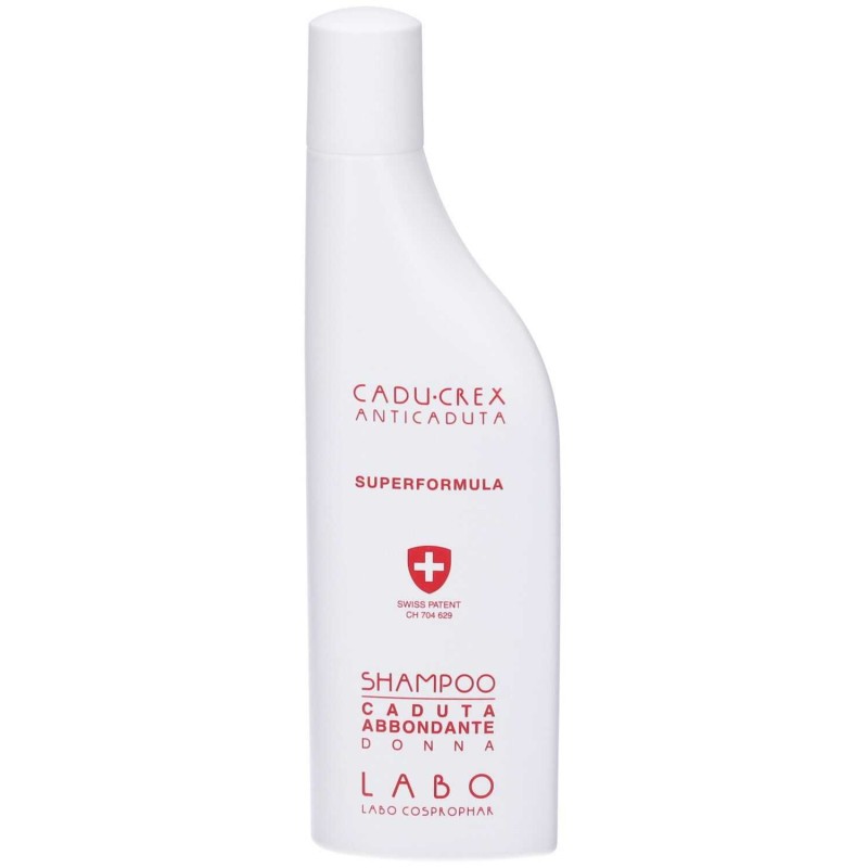 Dettaglio del packaging di Labo Shampoo Cadu-Crex Donna Anticaduta, Rinforzante 150 ml Dettaglio del packaging di Labo Shampoo Cadu-Crex Donna Anticaduta, Rinforzante 150 ml