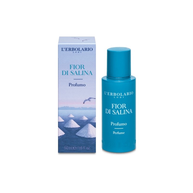 L'Erbolario Fior Di Salina Profumo unisex, freschezza mediterranea e benessere 50 ml