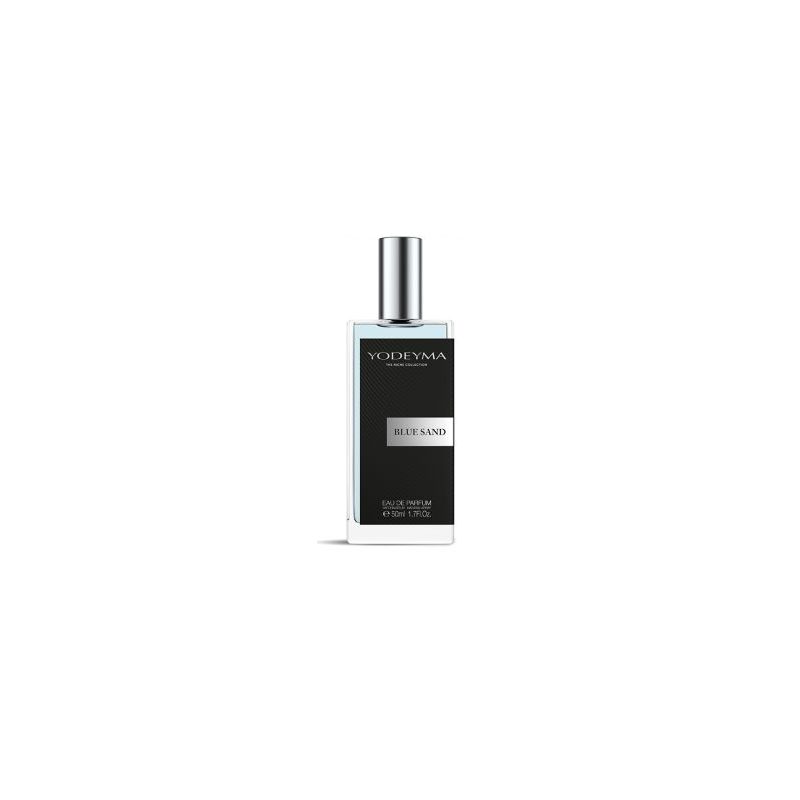 flacone di Yodeyma Blue Sand Eau de Parfum Profumo Equivalente Uomo 50ml flacone di Yodeyma Blue Sand Eau de Parfum Profumo Equivalente Uomo 50ml
