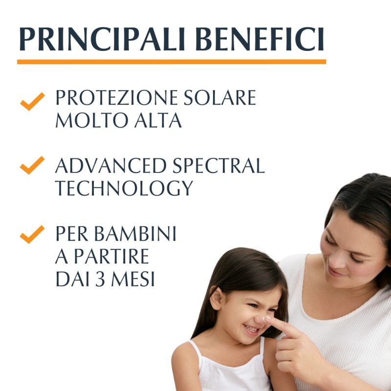benefici Eucerin Sensitive Protect Kids Sun Lotion Lozione SPF50+ 200ml benefici Eucerin Sensitive Protect Kids Sun Lotion Lozione SPF50+ 200ml