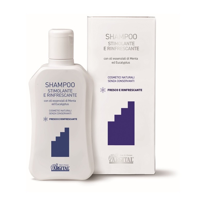 Shampoo stimolante e rinfrescante Argital per capelli freschi e vitali flacone da 250ml Shampoo stimolante e rinfrescante Argital per capelli freschi e vitali flacone da 250ml