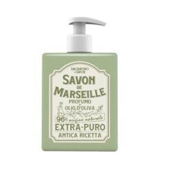 flacone di Laboratorio dei Saponi Sapone di Marsiglia Olio di Oliva 500 ml