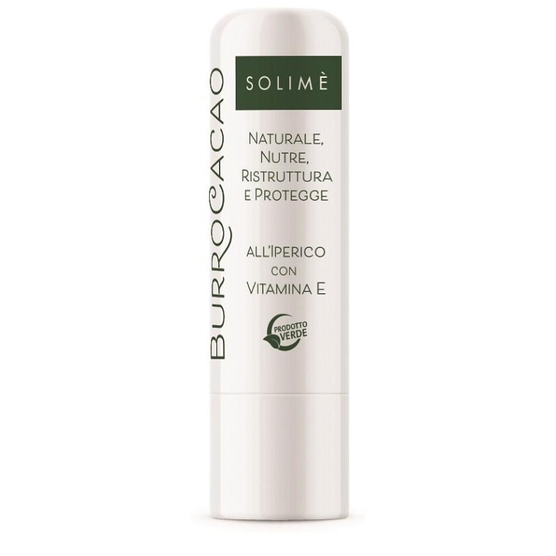 Burrocacao Iperico Solimè per Labbra Secche e Screpolate Stick 4,5ml Burrocacao Iperico Solimè per Labbra Secche e Screpolate Stick 4,5ml