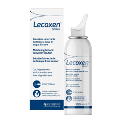 confezione di Lecoxen Spray Rinfrescante con Acqua di Mare 100ml confezione di Lecoxen Spray Rinfrescante con Acqua di Mare 100ml