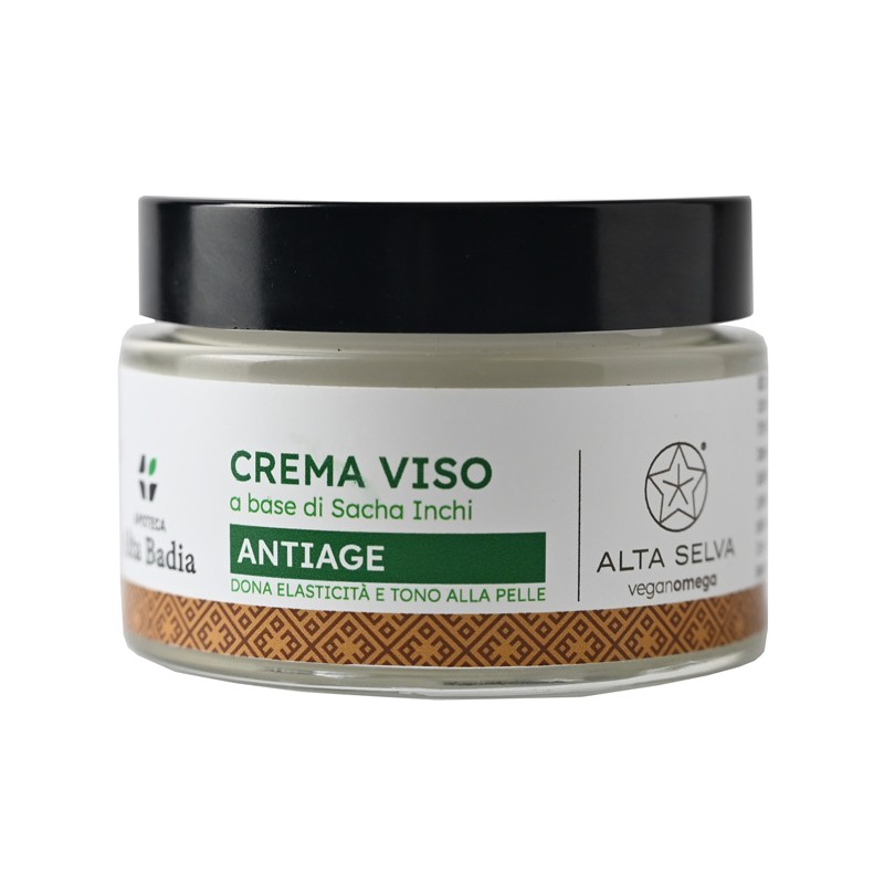 Formato di Alta Selva Crema Viso Antiage Acido Ialuronico per Pelle Giovane ed Elastica Vaso 50ml