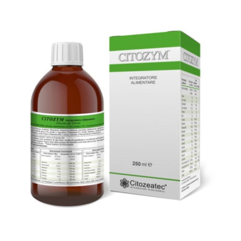 Formato di Citozym Integratore Alimentare per Depurare l'Organismo 250ml