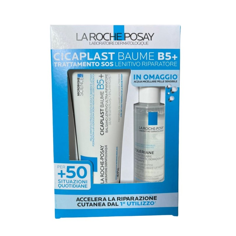Formato di La Roche Posay Cofanetto Cicaplast Baume B5 + Acqua Micellare in Omaggio 100 ml + 50 ml Formato di La Roche Posay Cofanetto Cicaplast Baume B5 + Acqua Micellare in Omaggio 100 ml + 50 ml