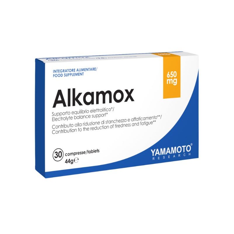 Yamamoto Research Alkamox integratore per funzione muscolare e stanchezza 30 compresse Yamamoto Research Alkamox integratore per funzione muscolare e stanchezza 30 compresse