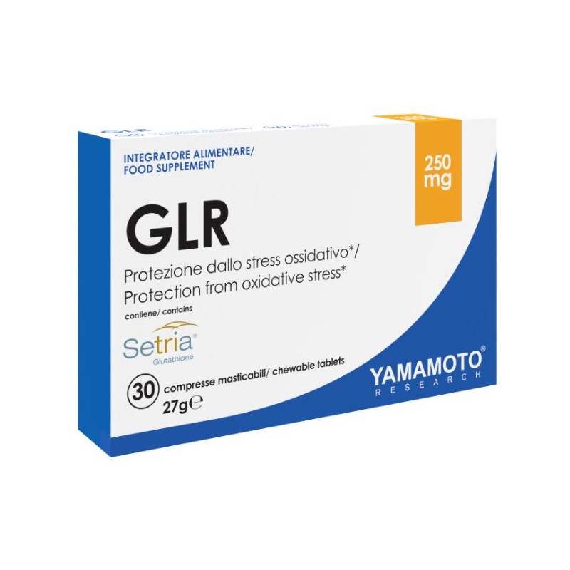 Yamamoto Research Glr integratore antiossidante per difese immunitarie 30 compresse masticabili Yamamoto Research Glr integratore antiossidante per difese immunitarie 30 compresse masticabili