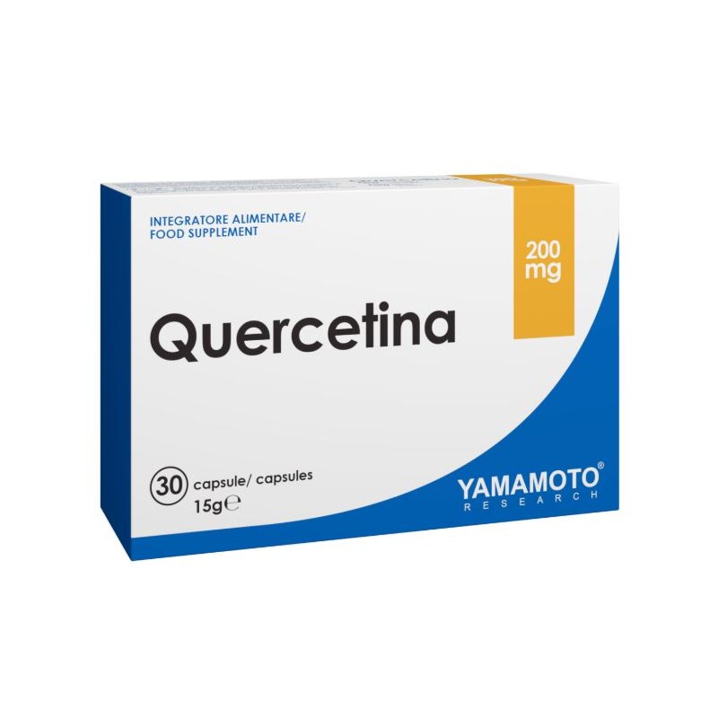 Yamamoto Research Quercetina per Difese Immunitarie e Antiossidante 30 Capsule Yamamoto Research Quercetina per Difese Immunitarie e Antiossidante 30 Capsule
