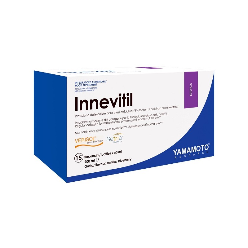 Yamamoto Research Innevitil per Bellezza della Pelle 15 Flaconcini da 60ml
