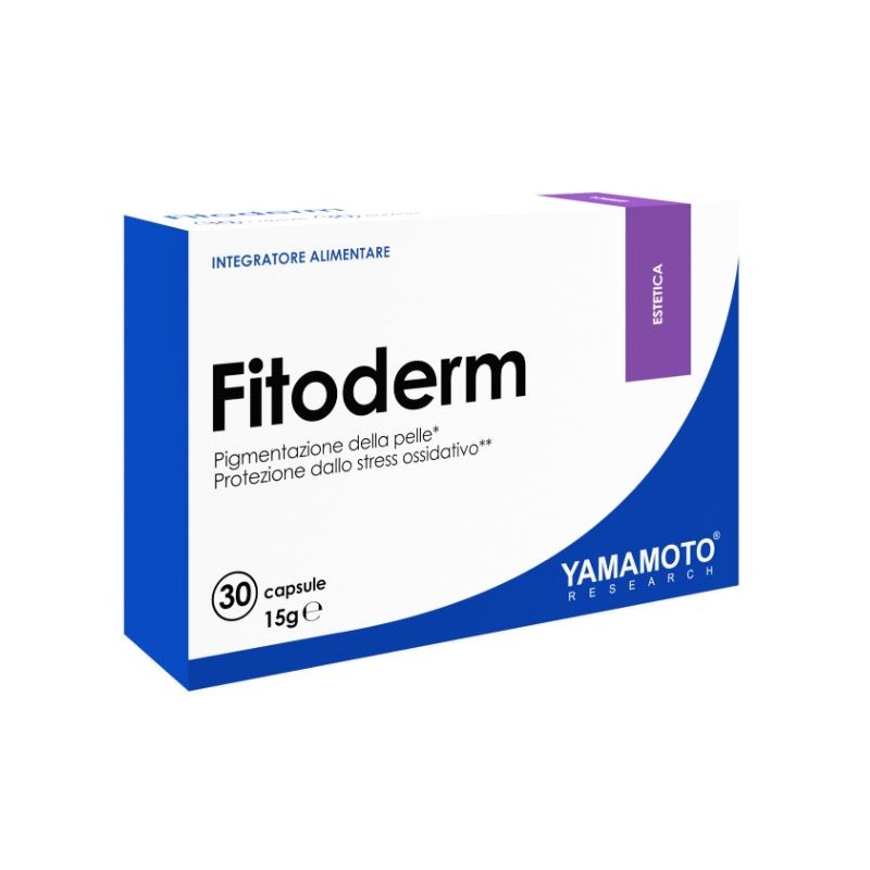 Yamamoto Research Fitoderm integratore pelle sana e protetta 30 capsule Yamamoto Research Fitoderm integratore pelle sana e protetta 30 capsule
