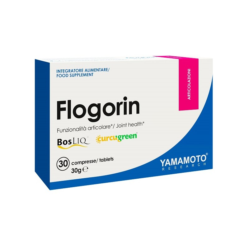 Yamamoto Research Flogorin integratore per articolazioni 30 compresse Yamamoto Research Flogorin integratore per articolazioni 30 compresse