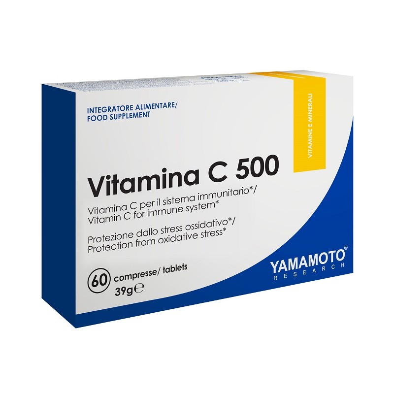 Yamamoto Research Vitamina C500 per Difese Immunitarie 60 Compresse