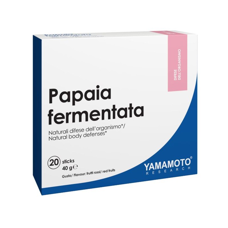 Yamamoto Research Papaia fermentata per Difese Immunitarie 20 Stick Yamamoto Research Papaia fermentata per Difese Immunitarie 20 Stick
