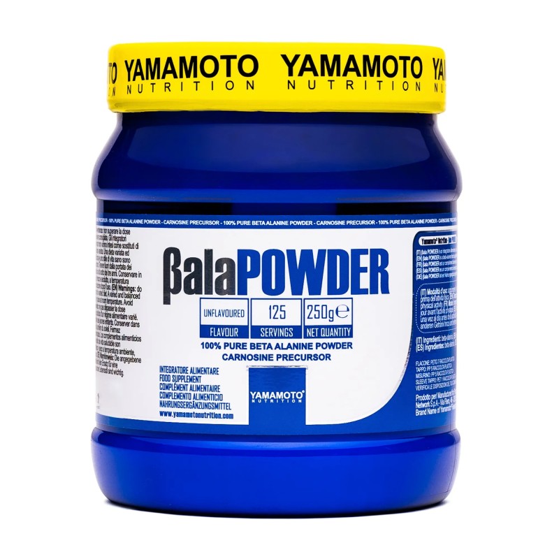 Formato di Yamamoto Nutrition BetALA Powder Integratore di Aminoacidi 250 g Formato di Yamamoto Nutrition BetALA Powder Integratore di Aminoacidi 250 g