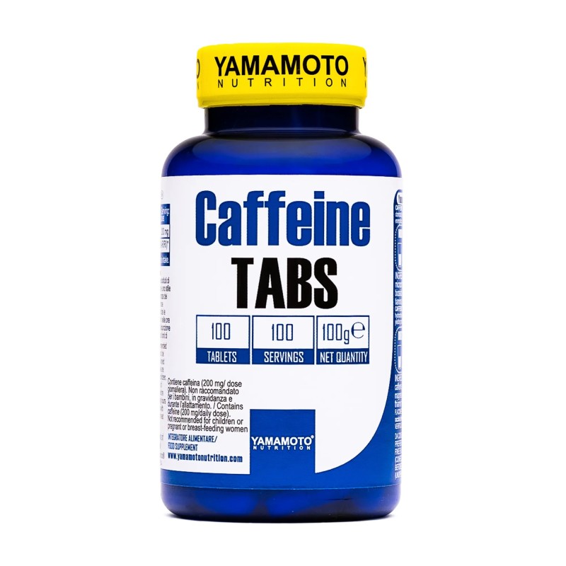 Formato di Yamamoto Nutrition Caffeine Tabs Integratore per la Concentrazione 100 Tavolette Formato di Yamamoto Nutrition Caffeine Tabs Integratore per la Concentrazione 100 Tavolette