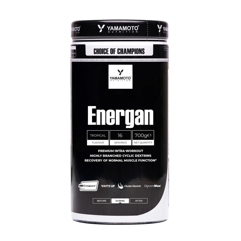 Formato di Yamamoto Nutrition Energan Integratore per Sostegno Muscolare ed Energia 700 g Formato di Yamamoto Nutrition Energan Integratore per Sostegno Muscolare ed Energia 700 g