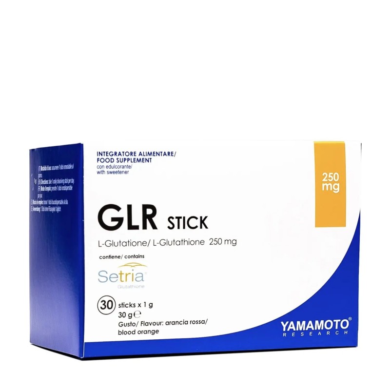 Confezione di Yamamoto Research Glr 30 Stick Antiossidante e Difese Immunitarie 30 Stick Orosolubili